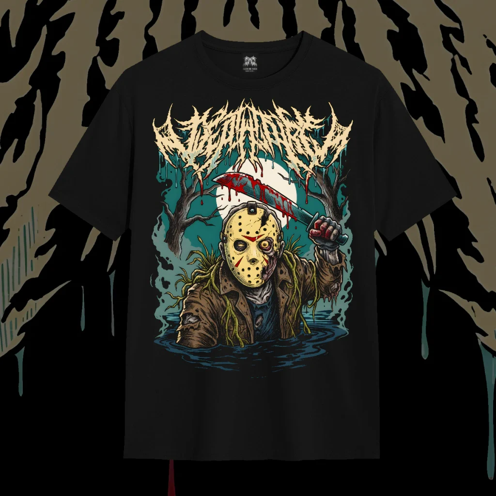 Camiseta Deathcore - Jason — frente