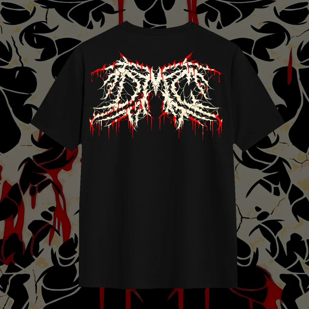 Camiseta Deathcore - Pennywise — costas ou detalhe
