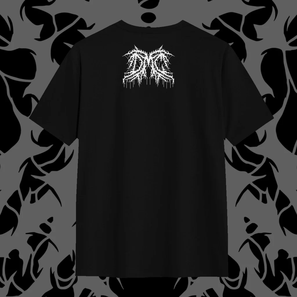 Camiseta Deathcore - Clicker — costas ou detalhe