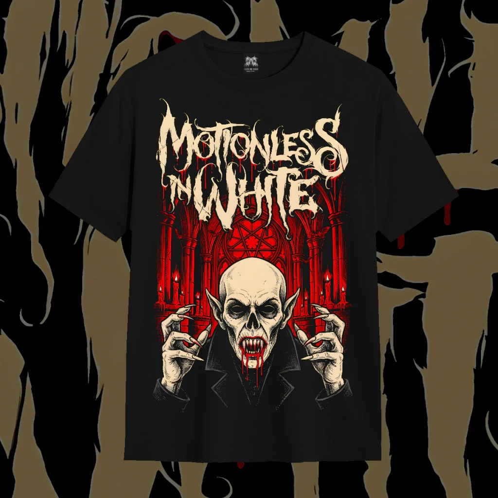 Camiseta Motionless In White - Nosferatu — frente