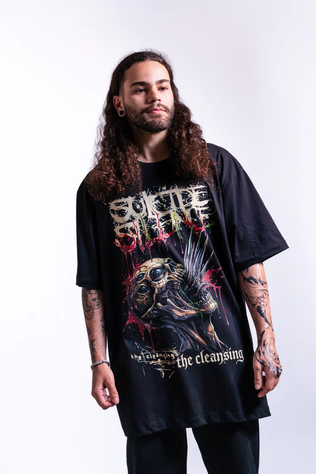 Camiseta Suicide Silence - The Cleansing — frente